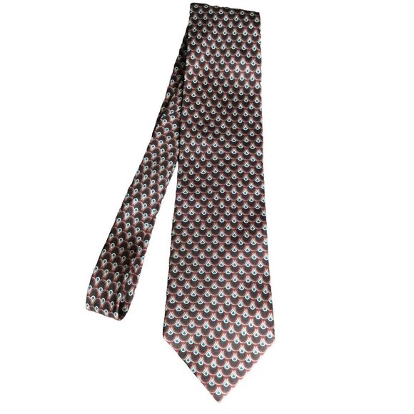 Christian Dior Monsieur Men Silk Tie Made in USA One Size Adjustable - Picture 1 of 5